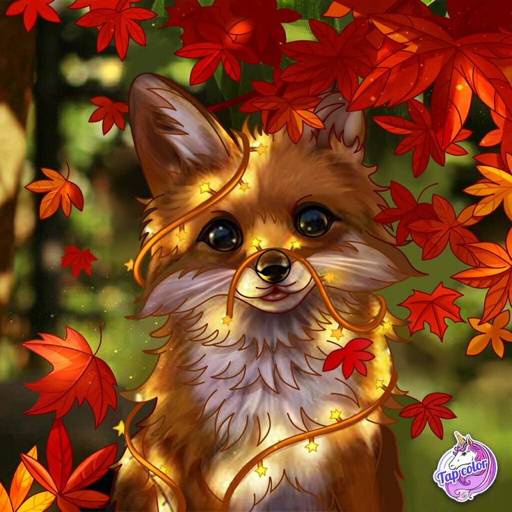 Cute Autumn Animals Wallpapers