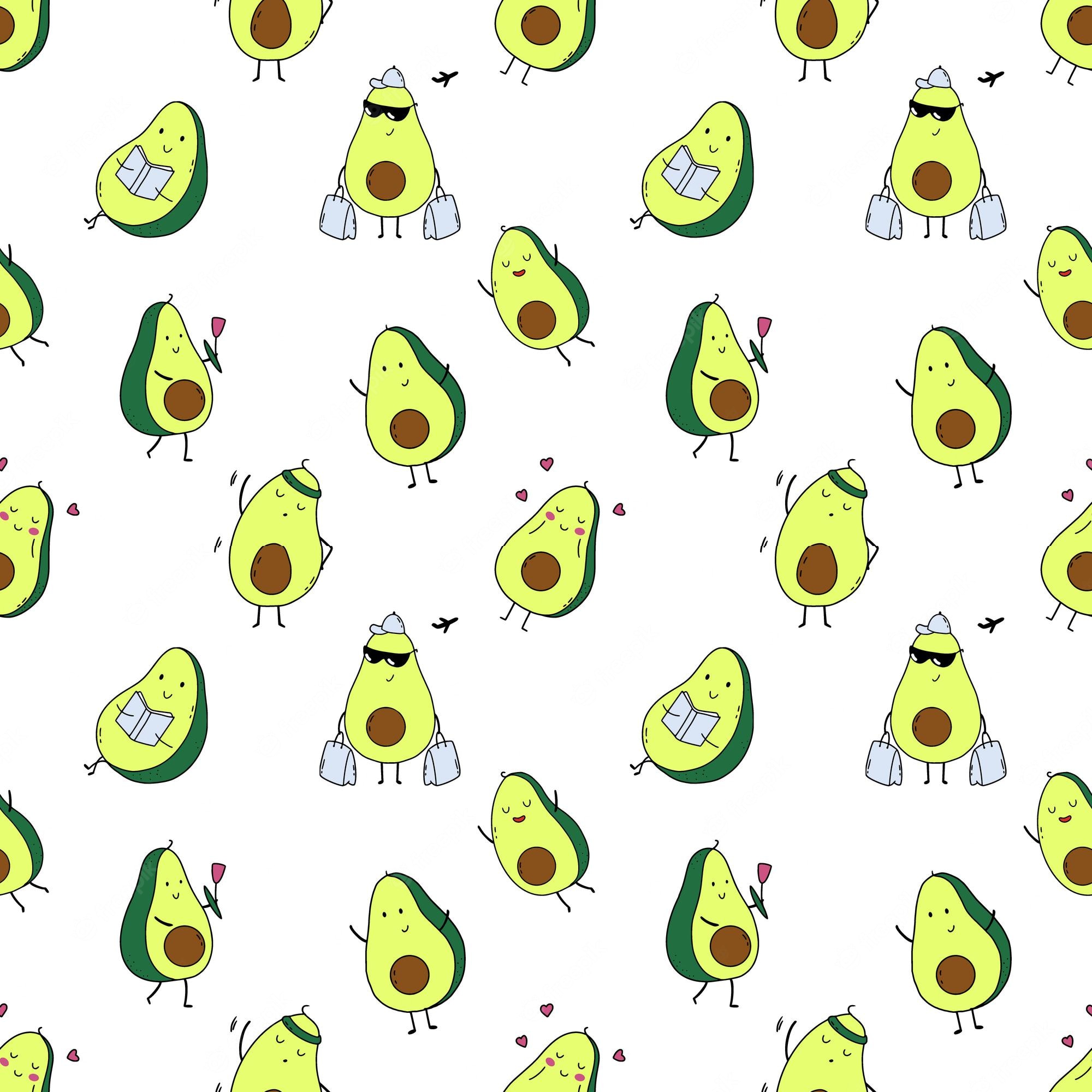 Cute Avocado Wallpapers