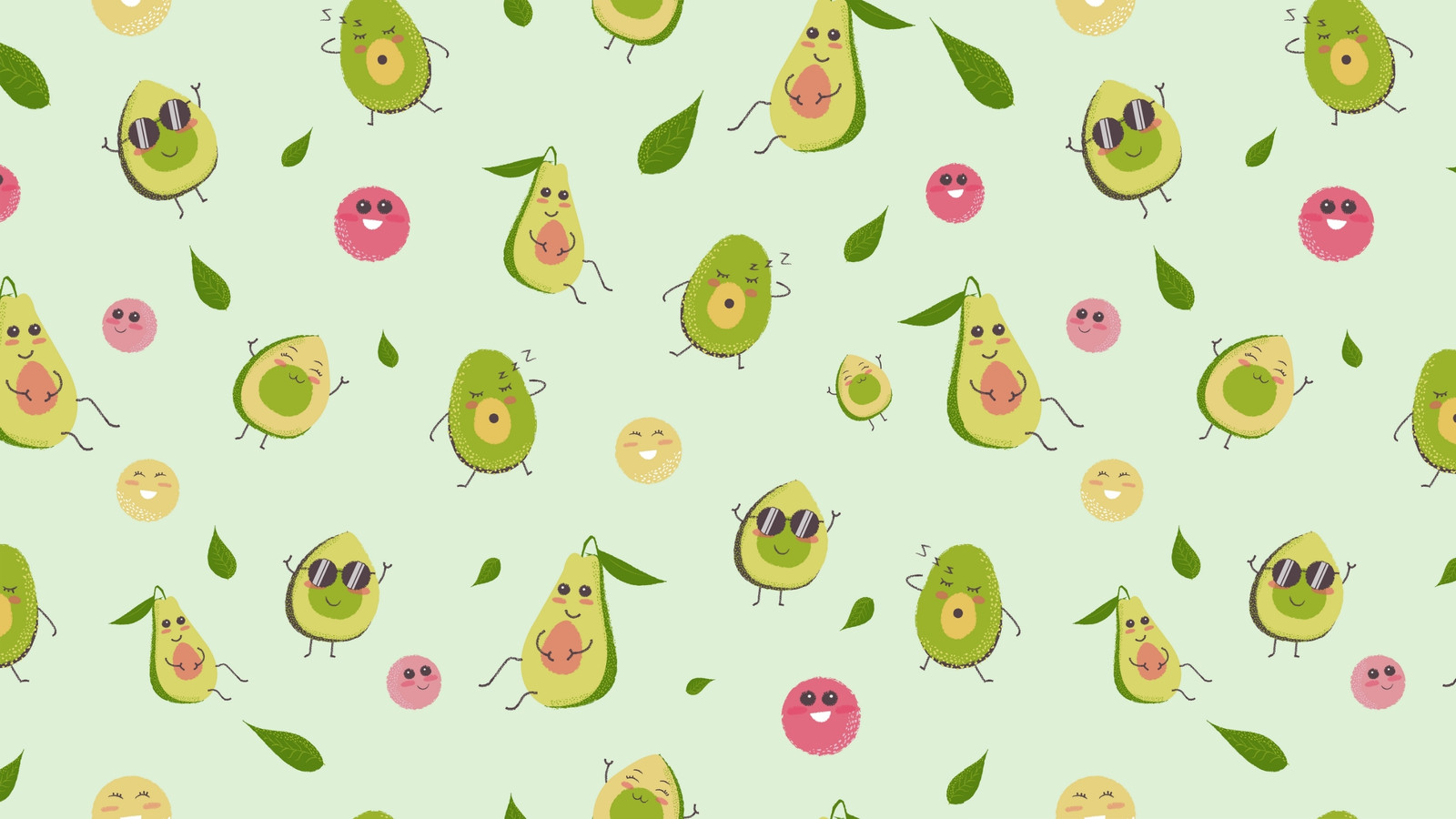 Cute Avocado Wallpapers