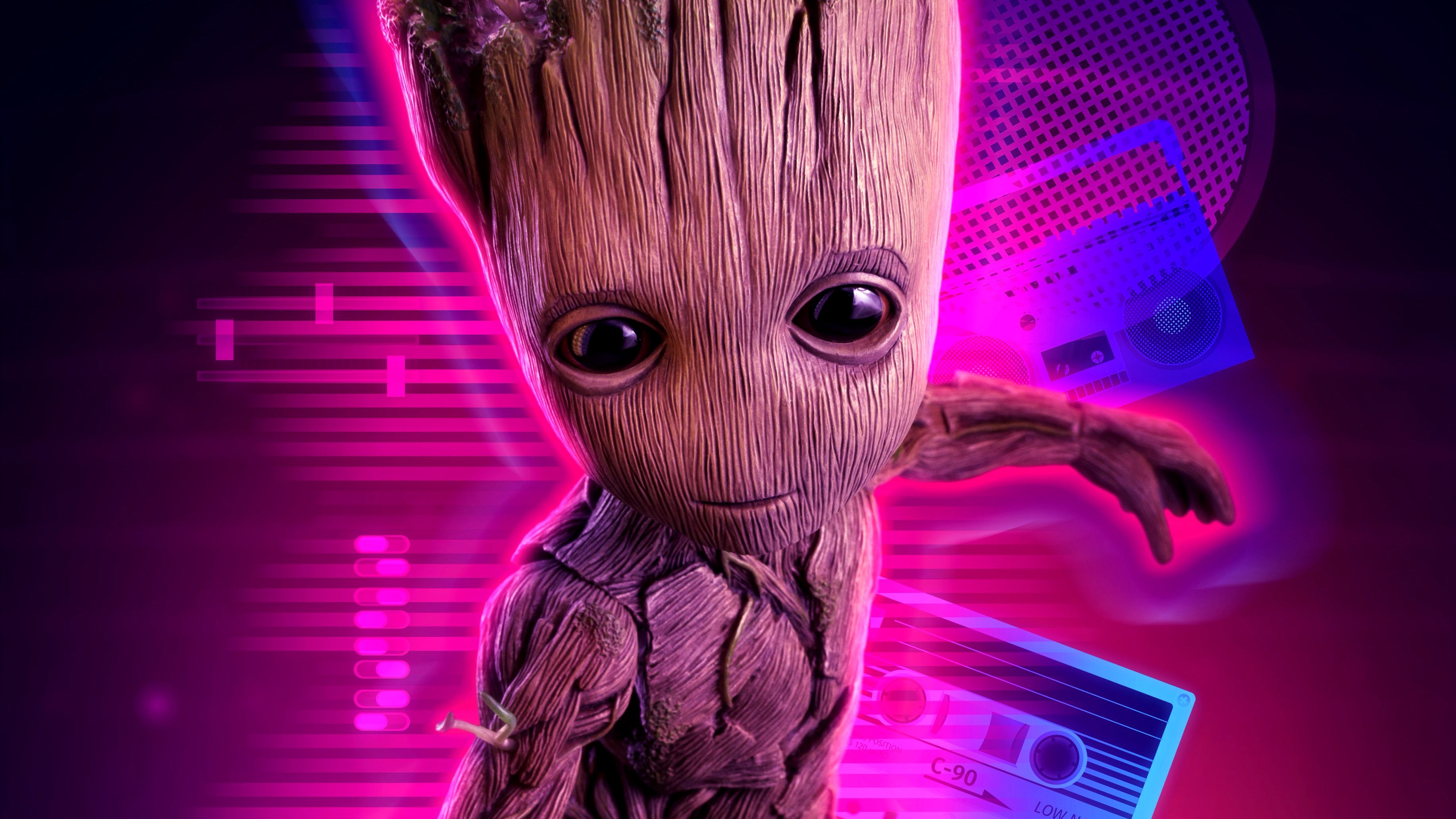 Cute Baby Groot 2020 Wallpapers