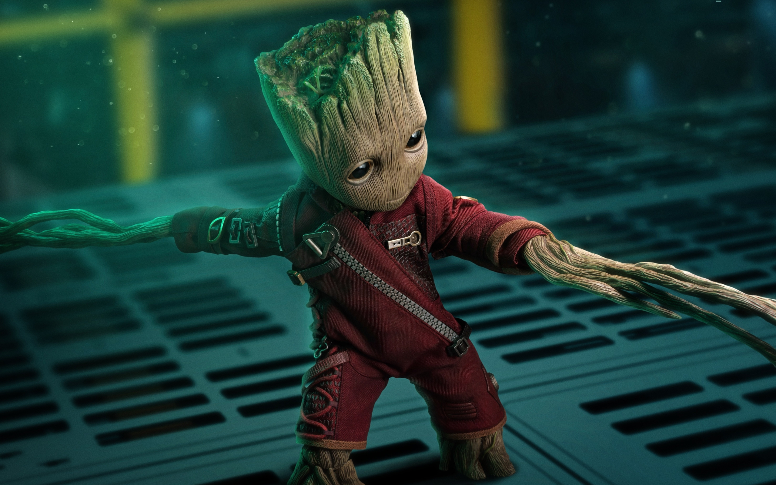 Cute Baby Groot In Guardians Of The Galaxy Wallpapers