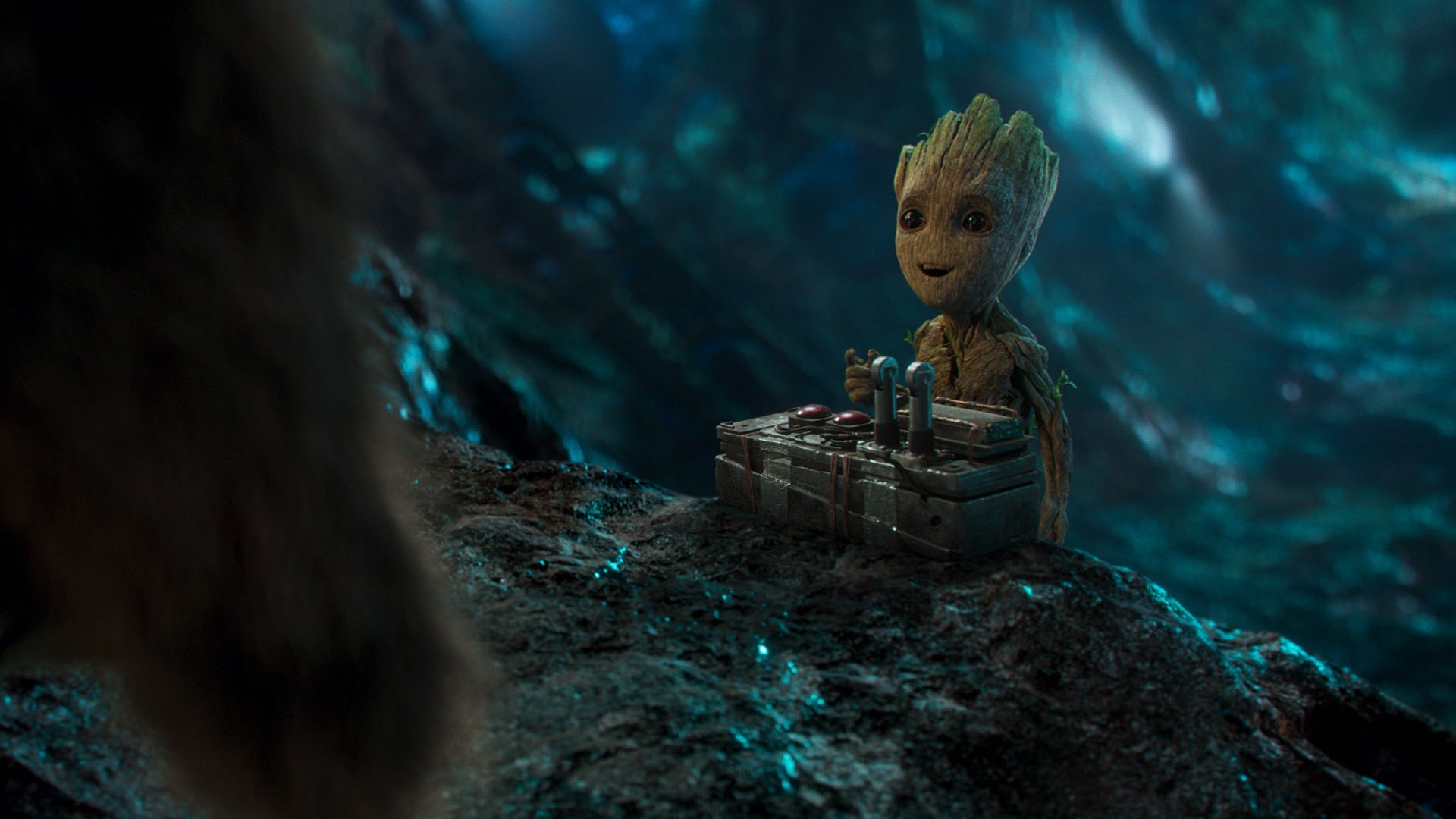 Cute Baby Groot In Guardians Of The Galaxy Wallpapers