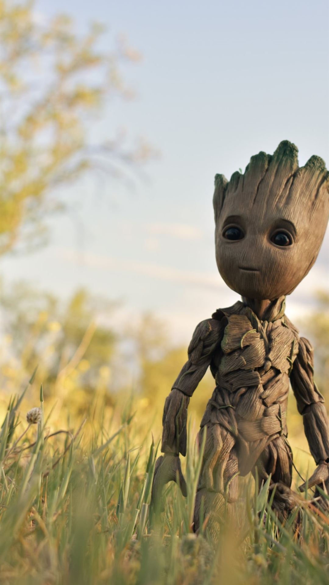 Cute Baby Groot In Guardians Of The Galaxy Wallpapers