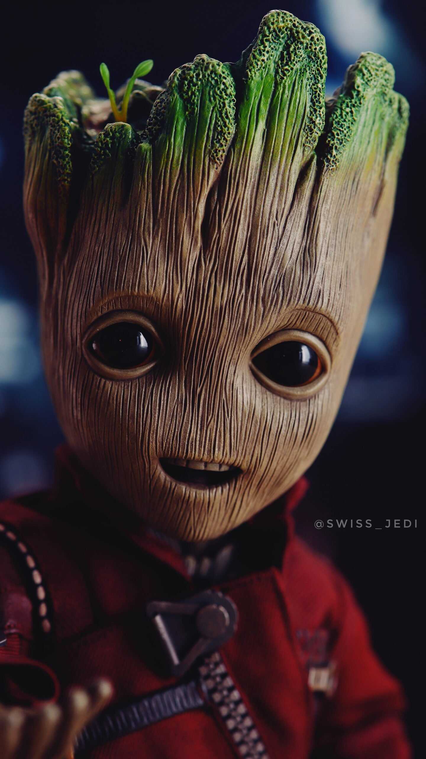 Cute Baby Groot In Guardians Of The Galaxy Wallpapers