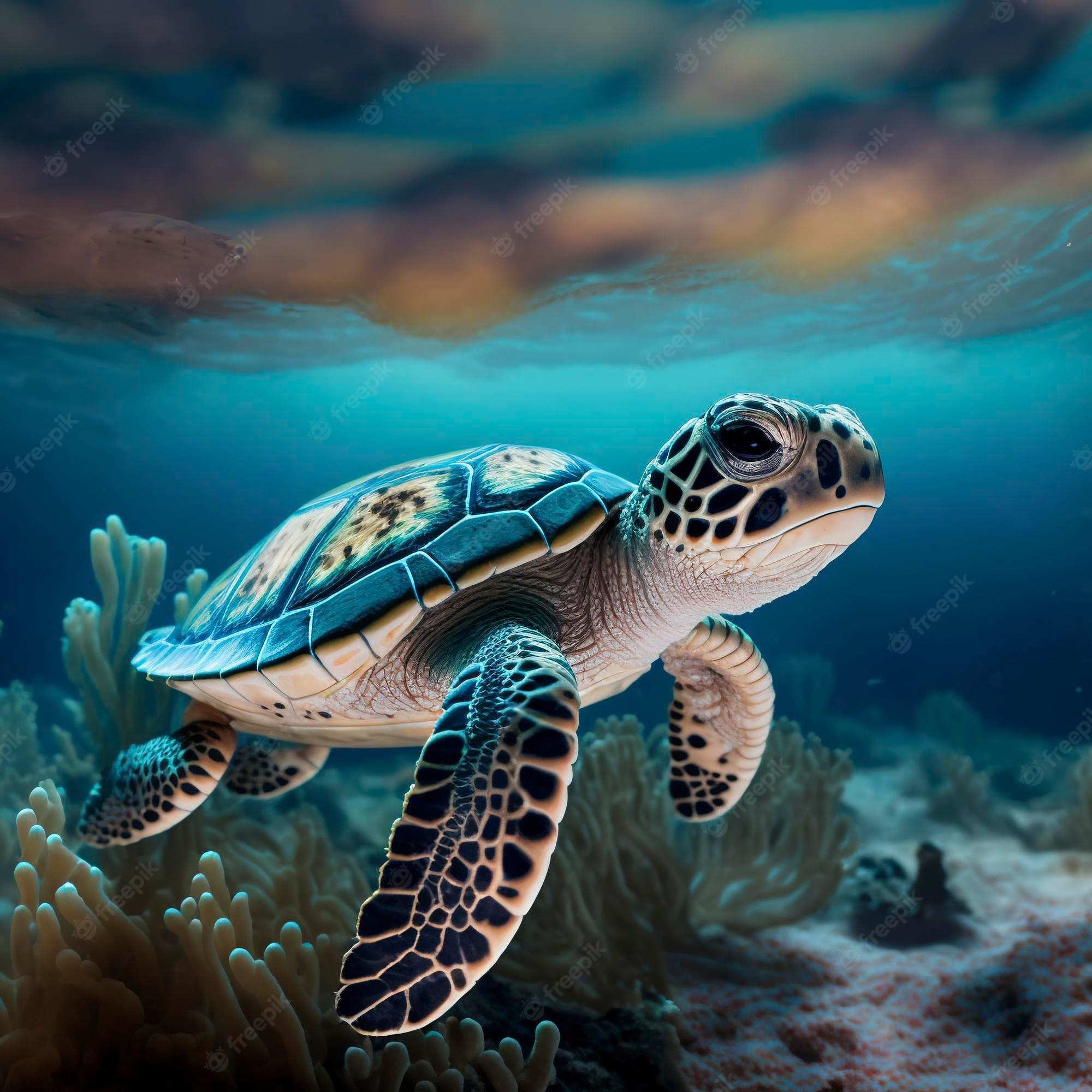 Cute Baby Sea Turtle Wallpapers