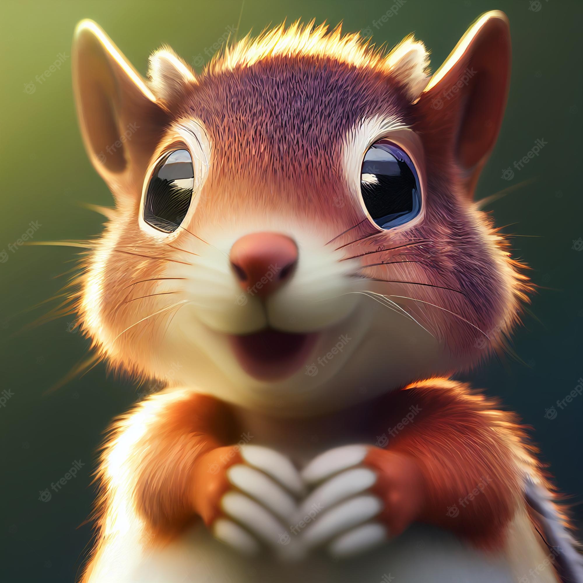 Cute Baby Squirrel Wallpapers