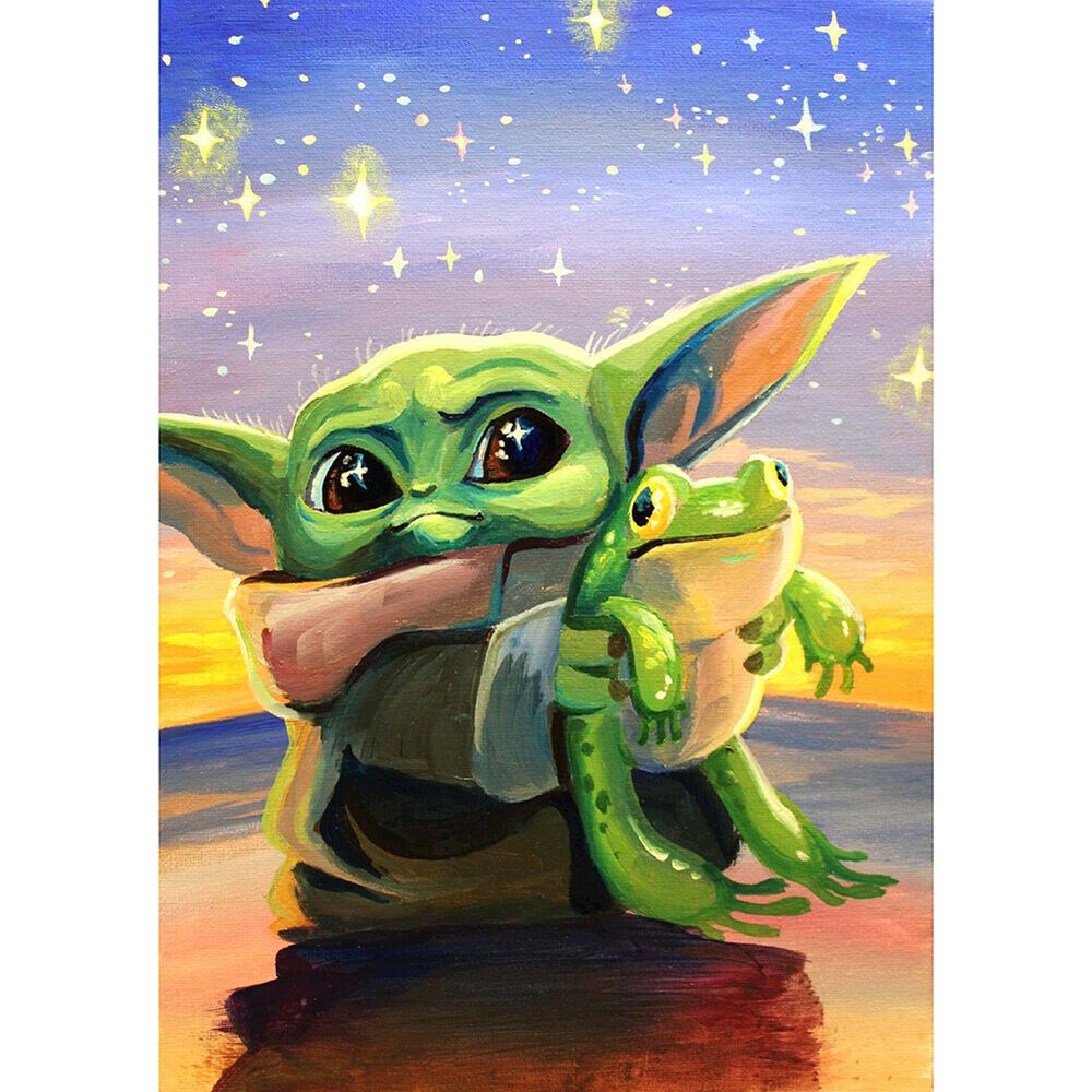 Cute Baby Yoda Drawings Wallpapers Wallpapers