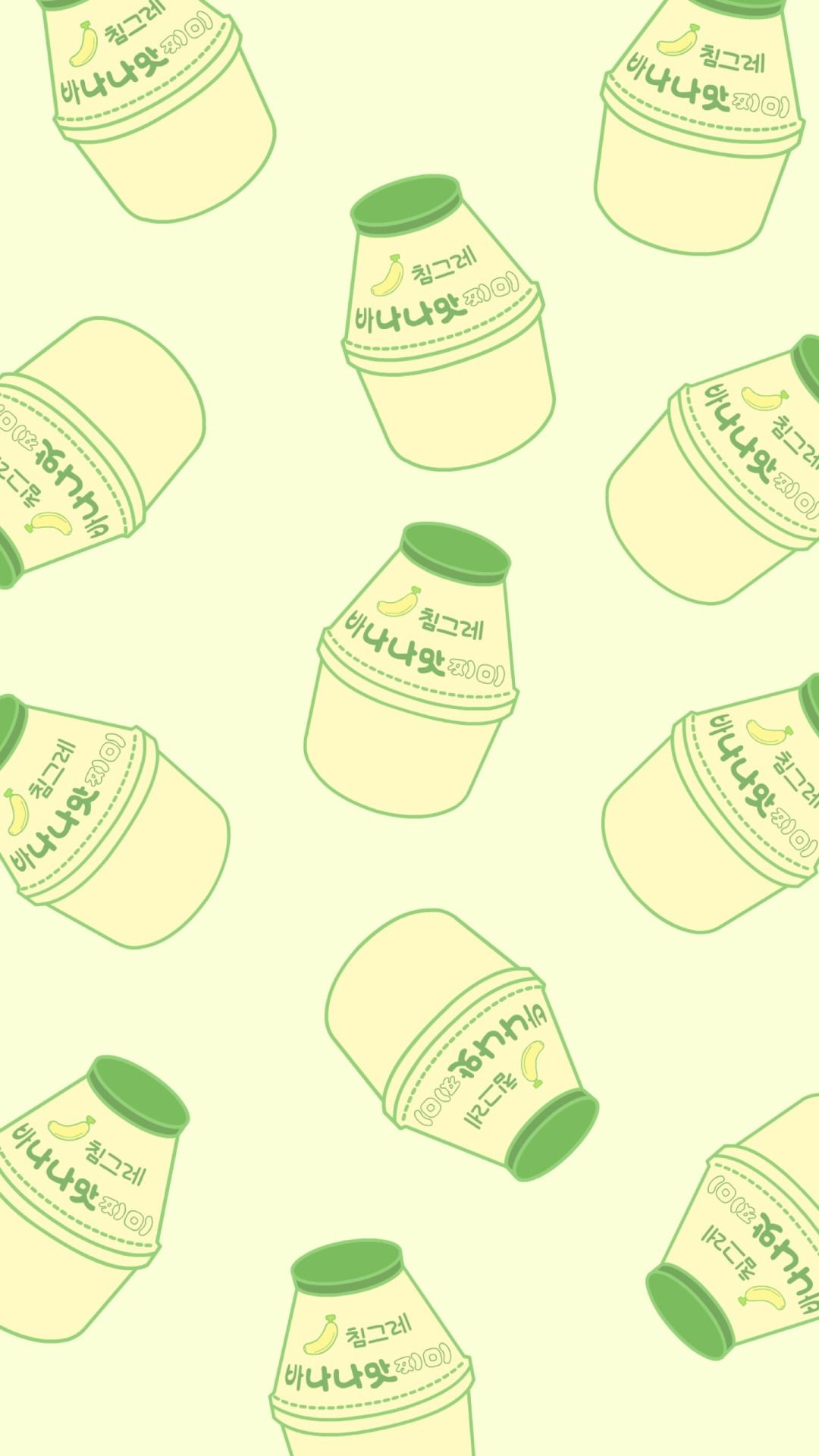 Cute Banana Milk Wallpapers