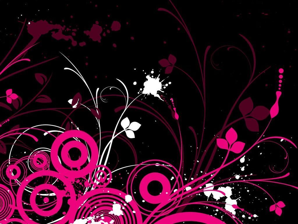 Cute Black And Pink Wallpapers Wallpapers