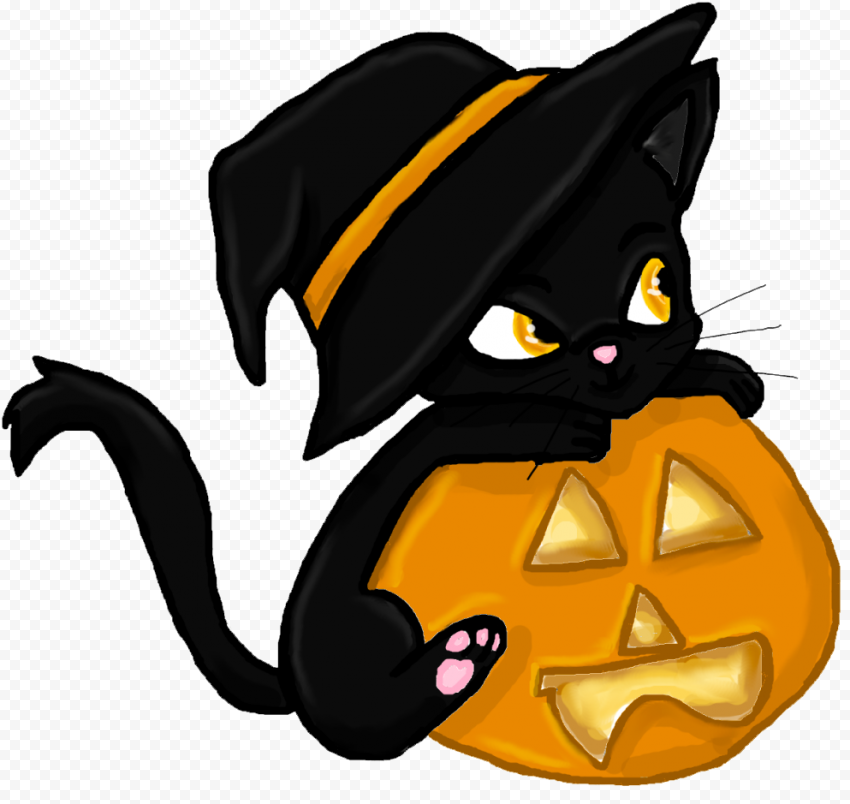 Cute Black Cat Halloween Wallpapers