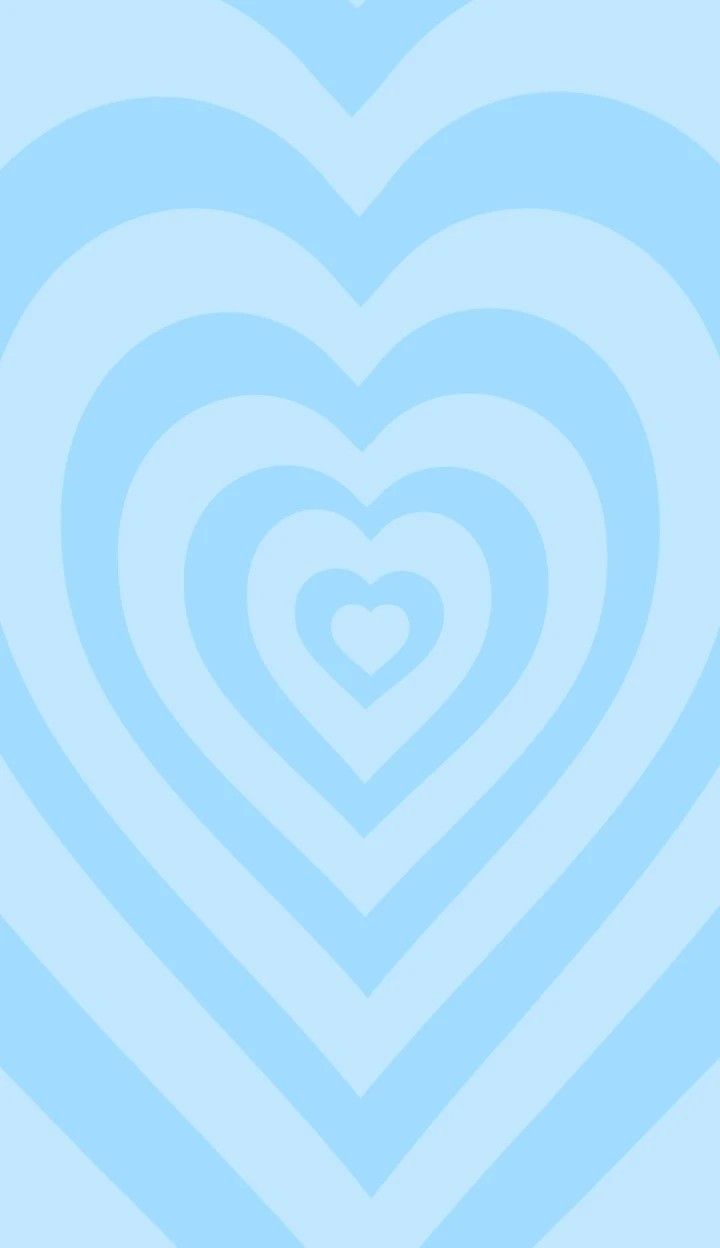 Cute Blue Heart Wallpapers