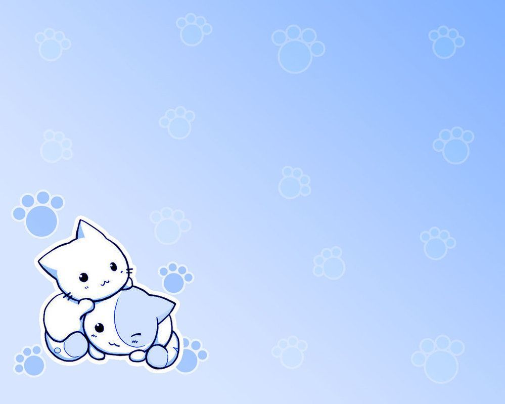 Cute Blue Kawaii Wallpapers