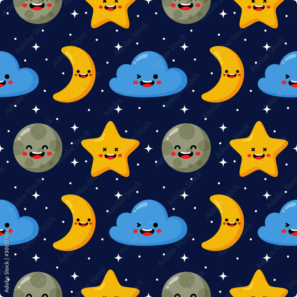 Cute Blue Kawaii Wallpapers