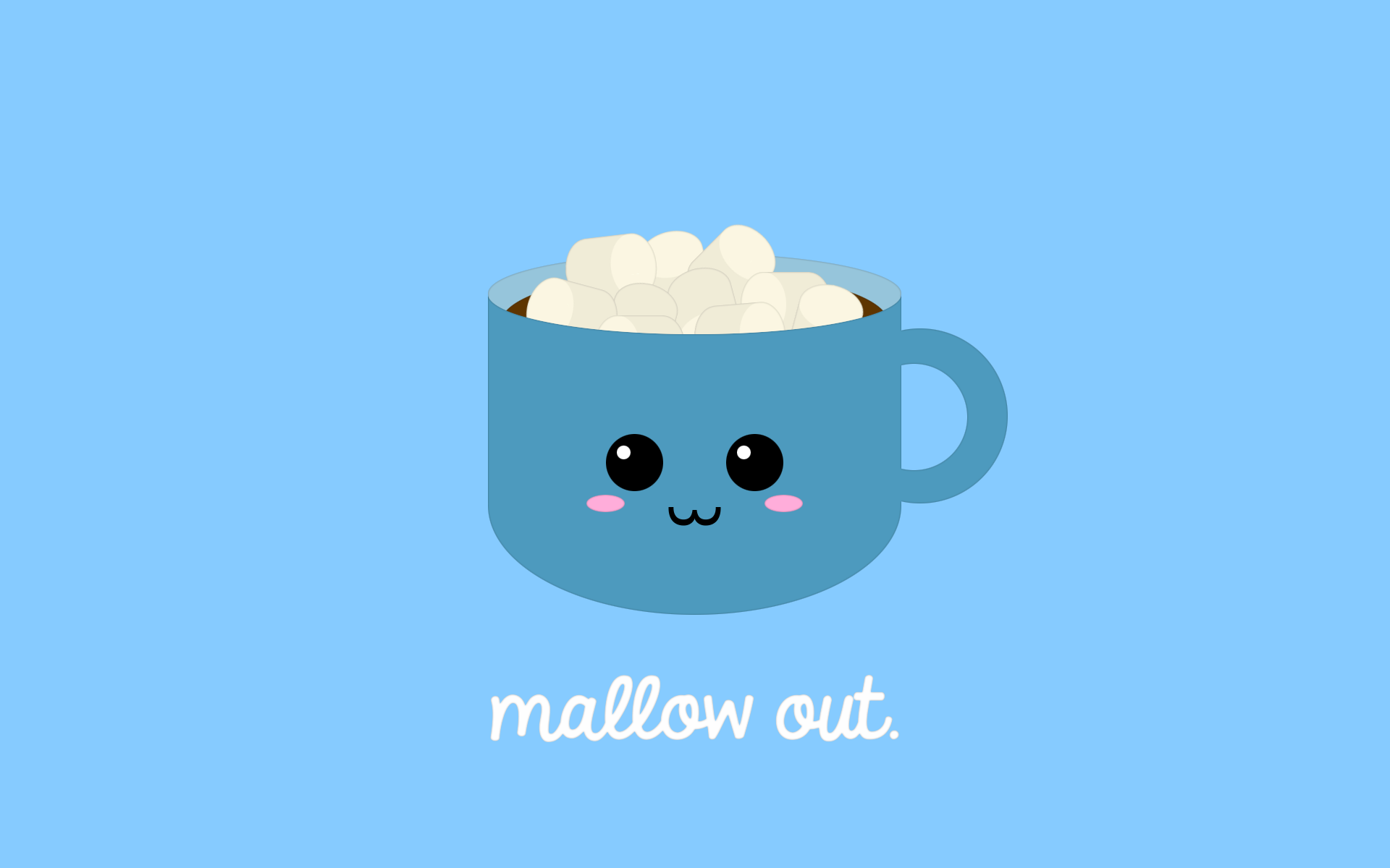 Cute Blue Kawaii Wallpapers Wallpapers