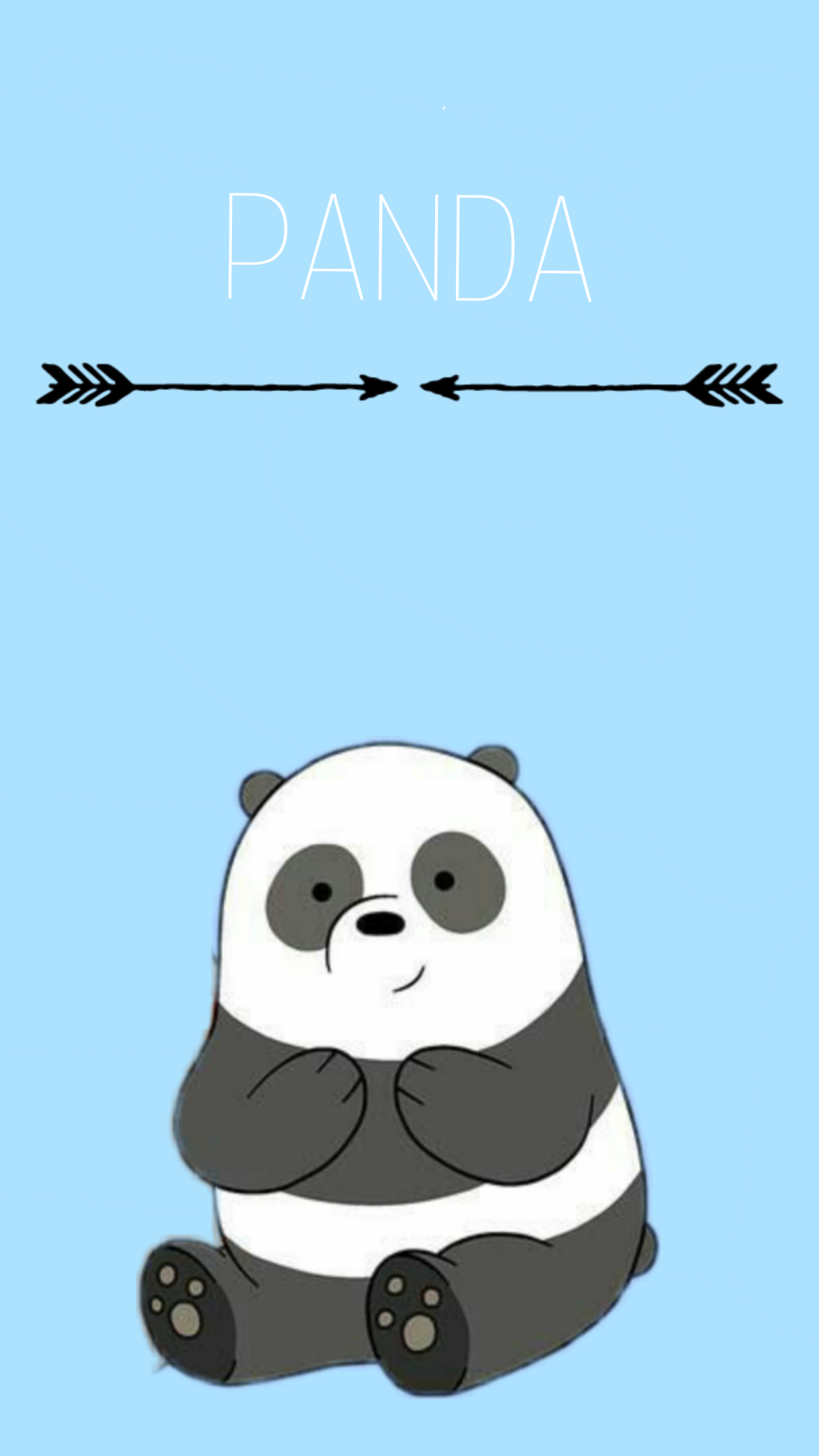 Cute Blue Panda Wallpapers