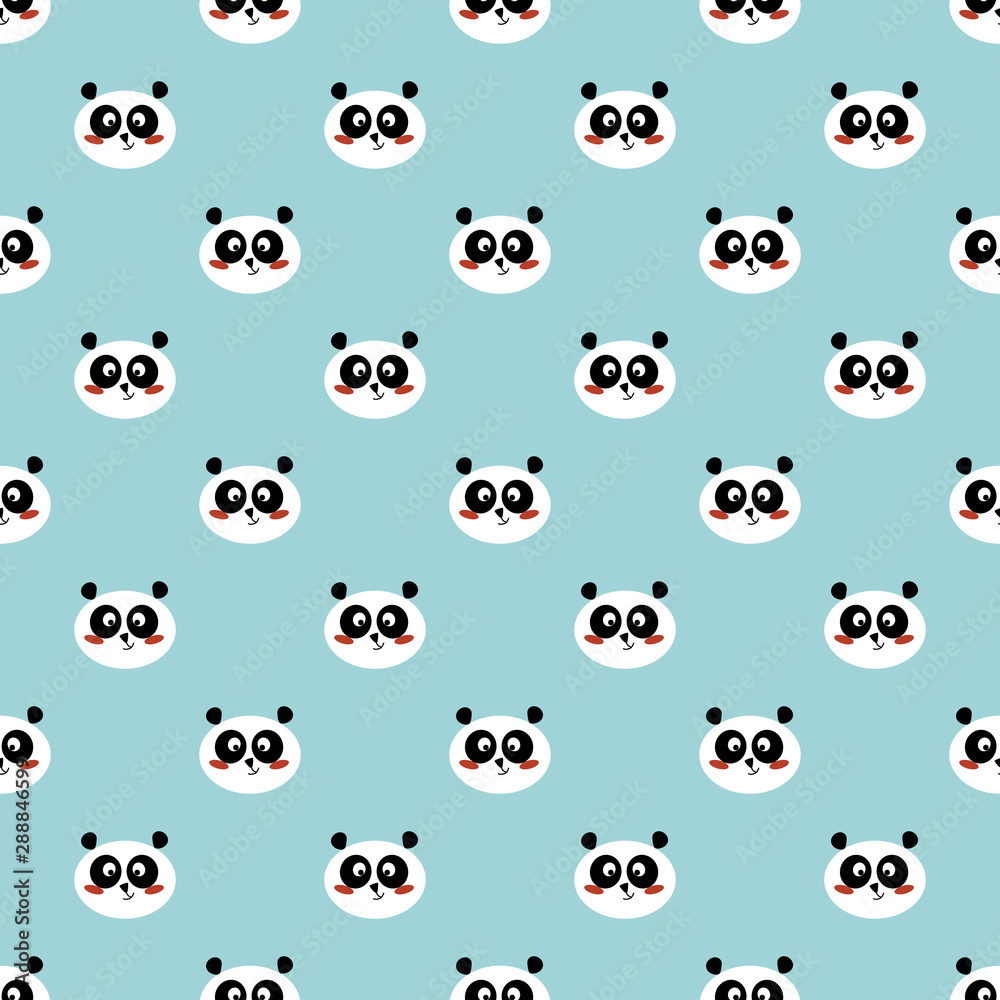 Cute Blue Panda Wallpapers