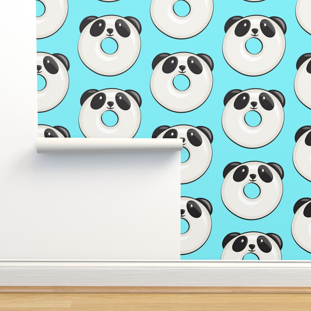 Cute Blue Panda Wallpapers