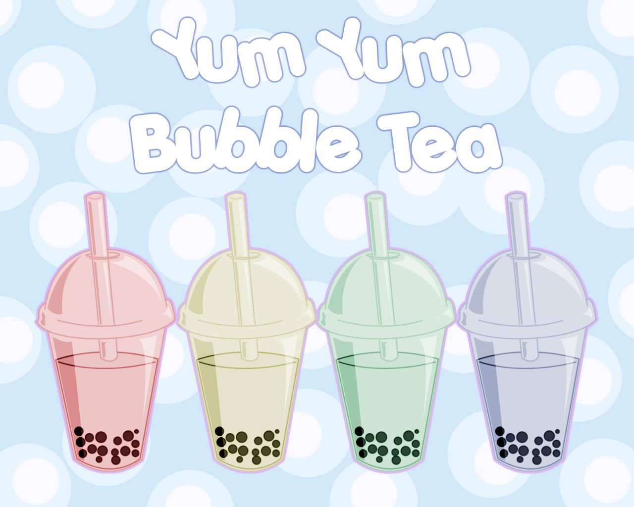 Cute Boba Tea Wallpapers Wallpapers