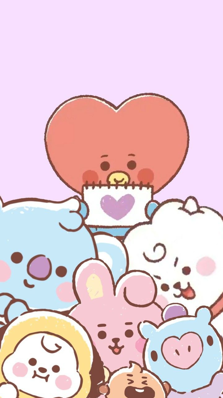 Cute Bt21 Wallpapers