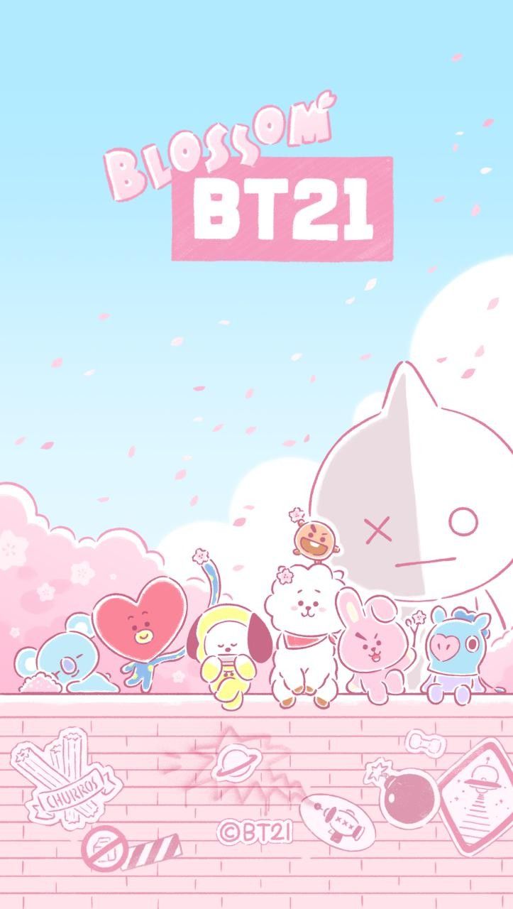 Cute Bt21 Wallpapers