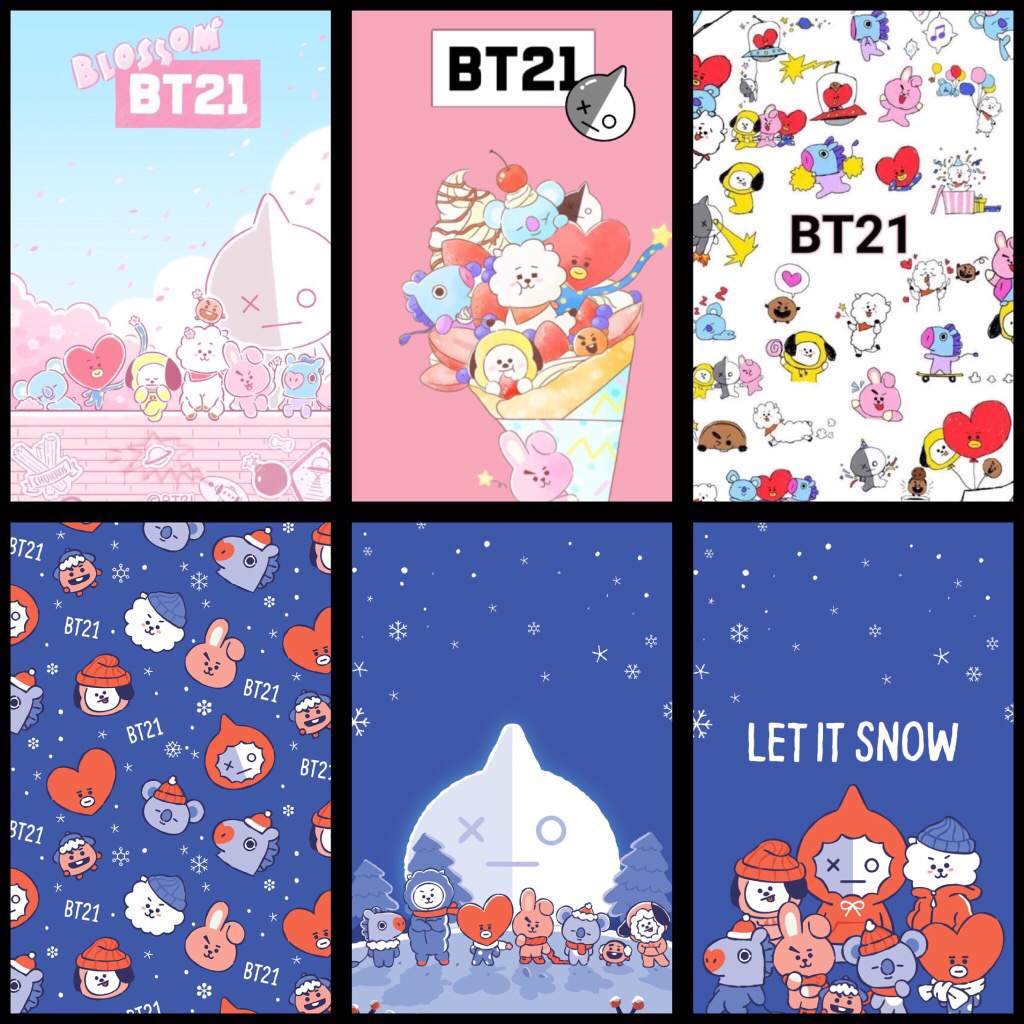 Cute Bt21 Wallpapers