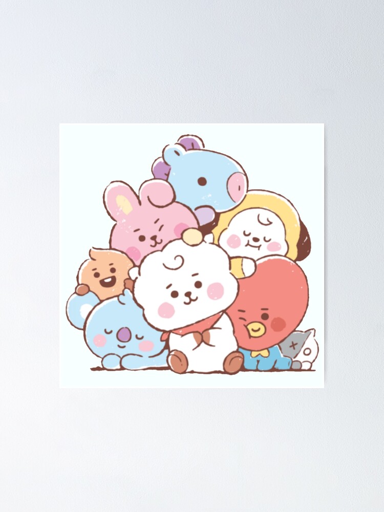 Cute Bt21 Wallpapers