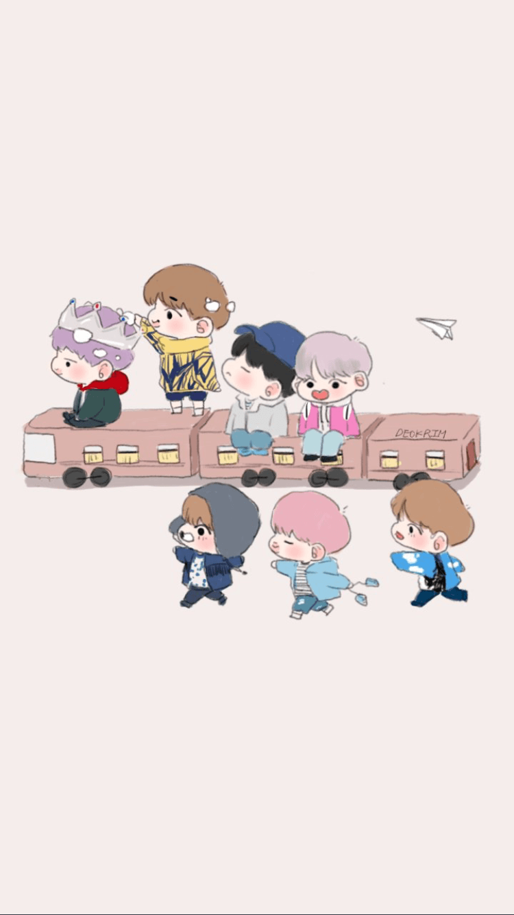 Cute Bts Chibi Wallpapers