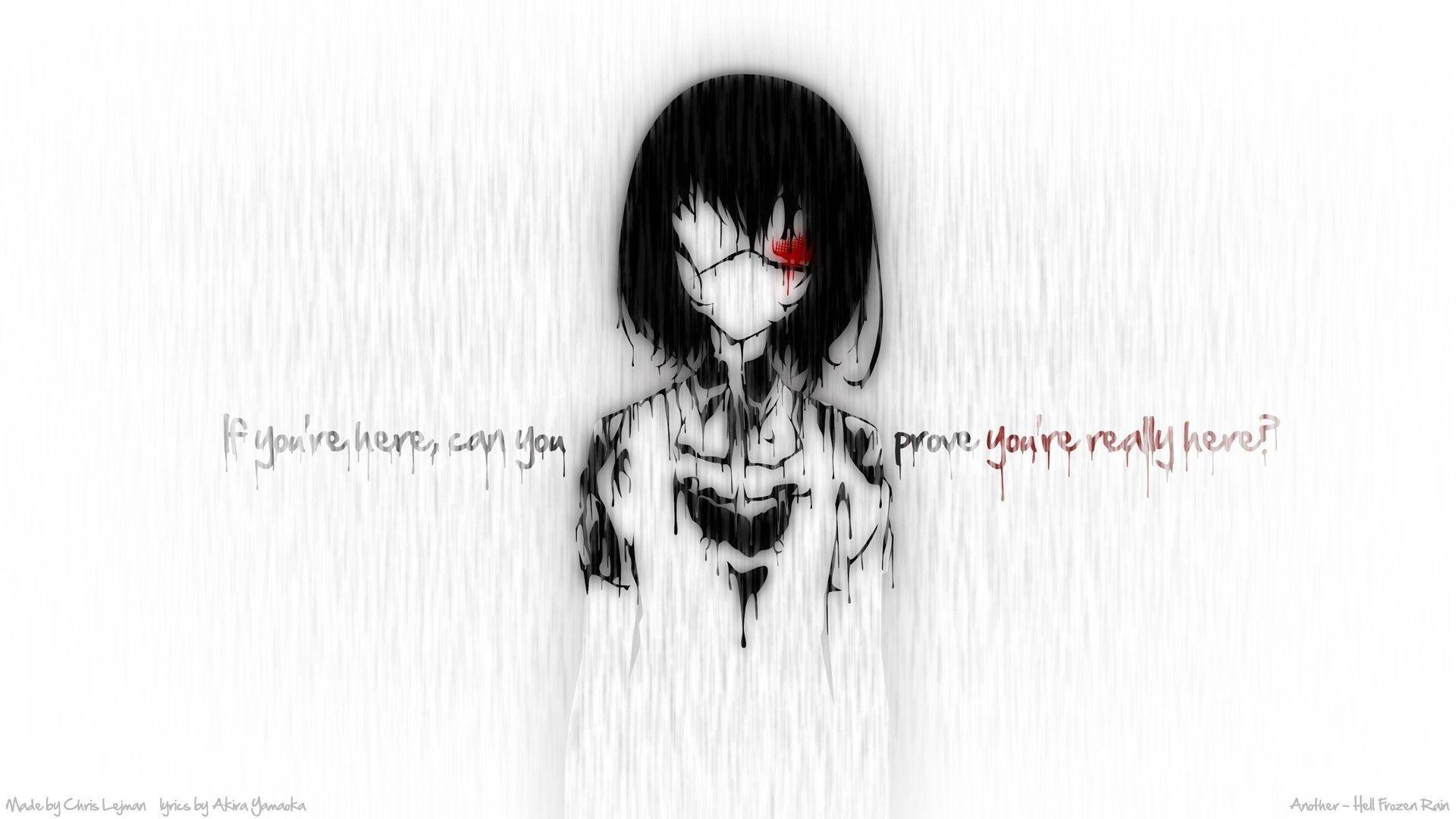 Cute But Creepy Anime Girl Wallpapers Wallpapers