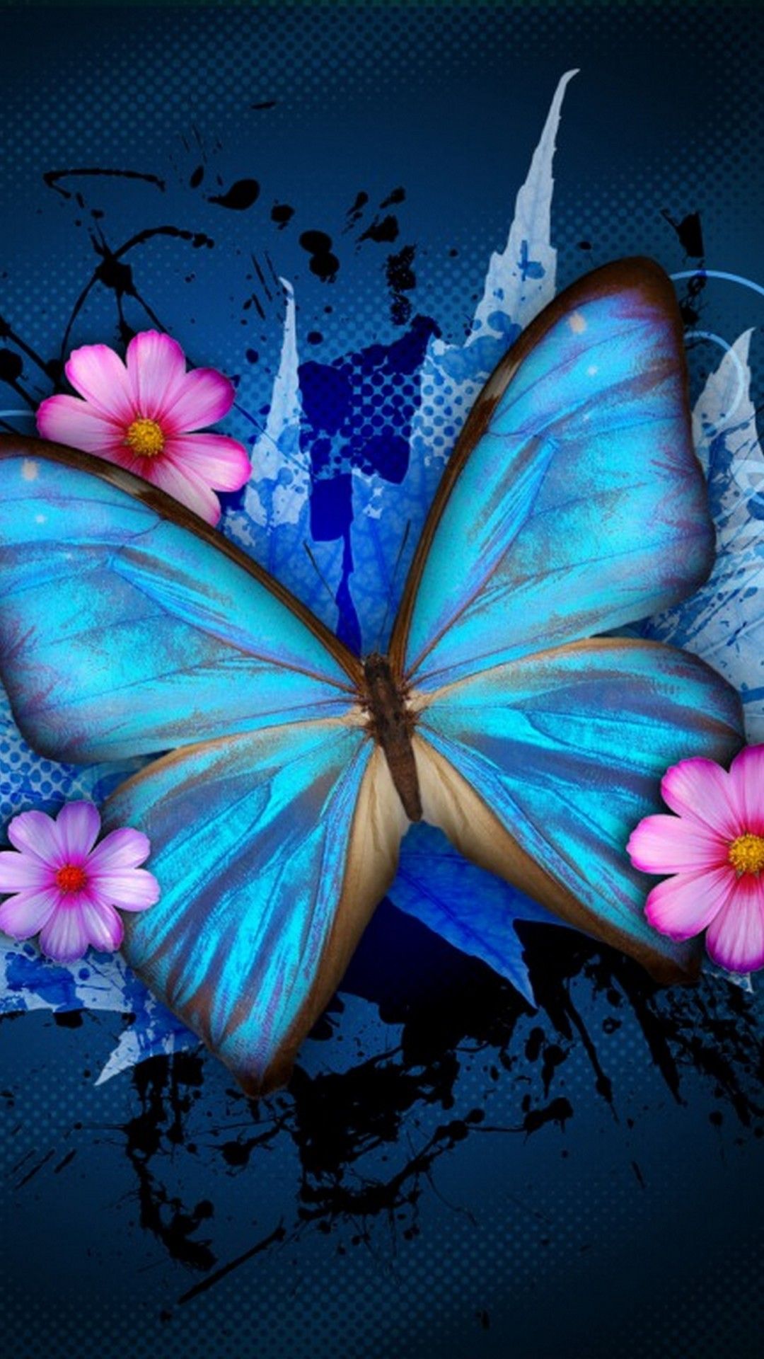 Cute Butterfly Wallpapers For Mobile Phones Wallpapers