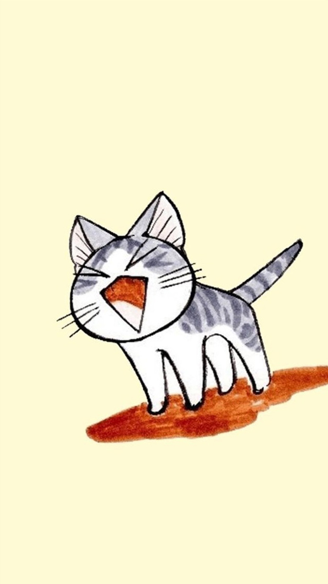 Cute Cartoon Cat Wallpapers