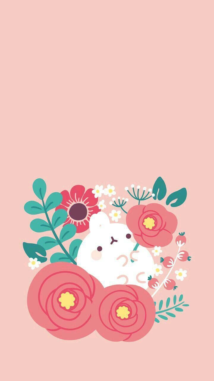 Cute Cartoon Flower Wallpapers