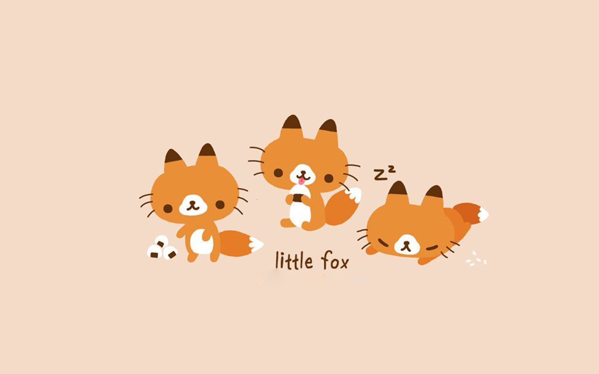 Cute Cartoon Fox Wallpapers