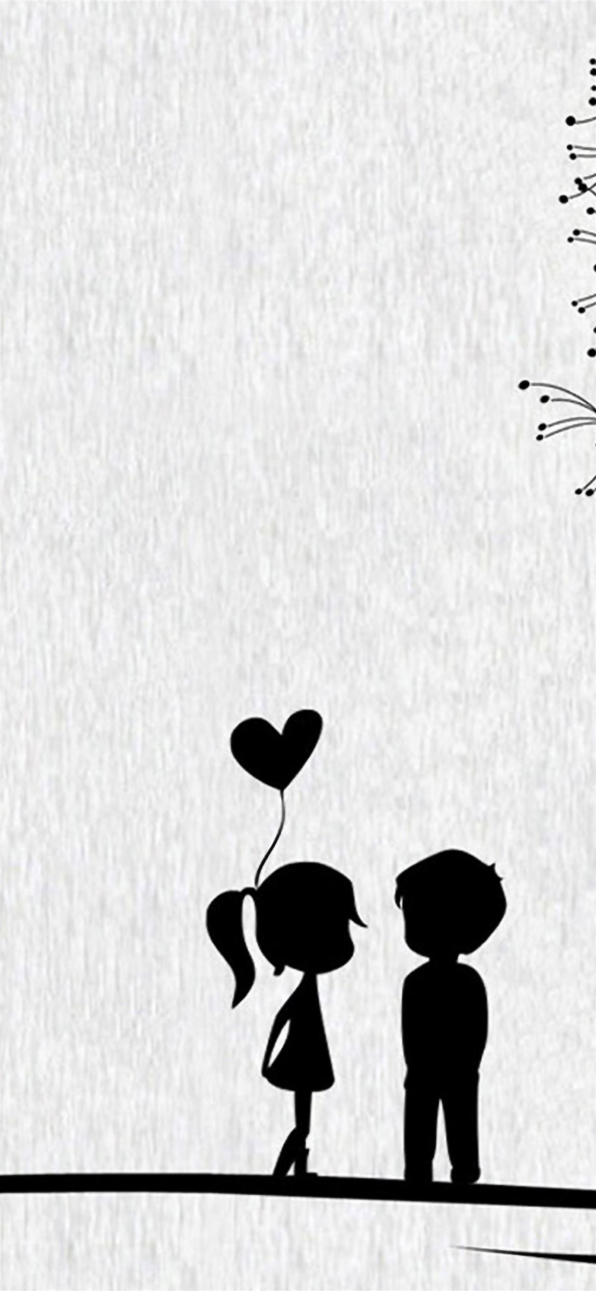 Cute Cartoon Love Couple Wallpaper Wallpapers