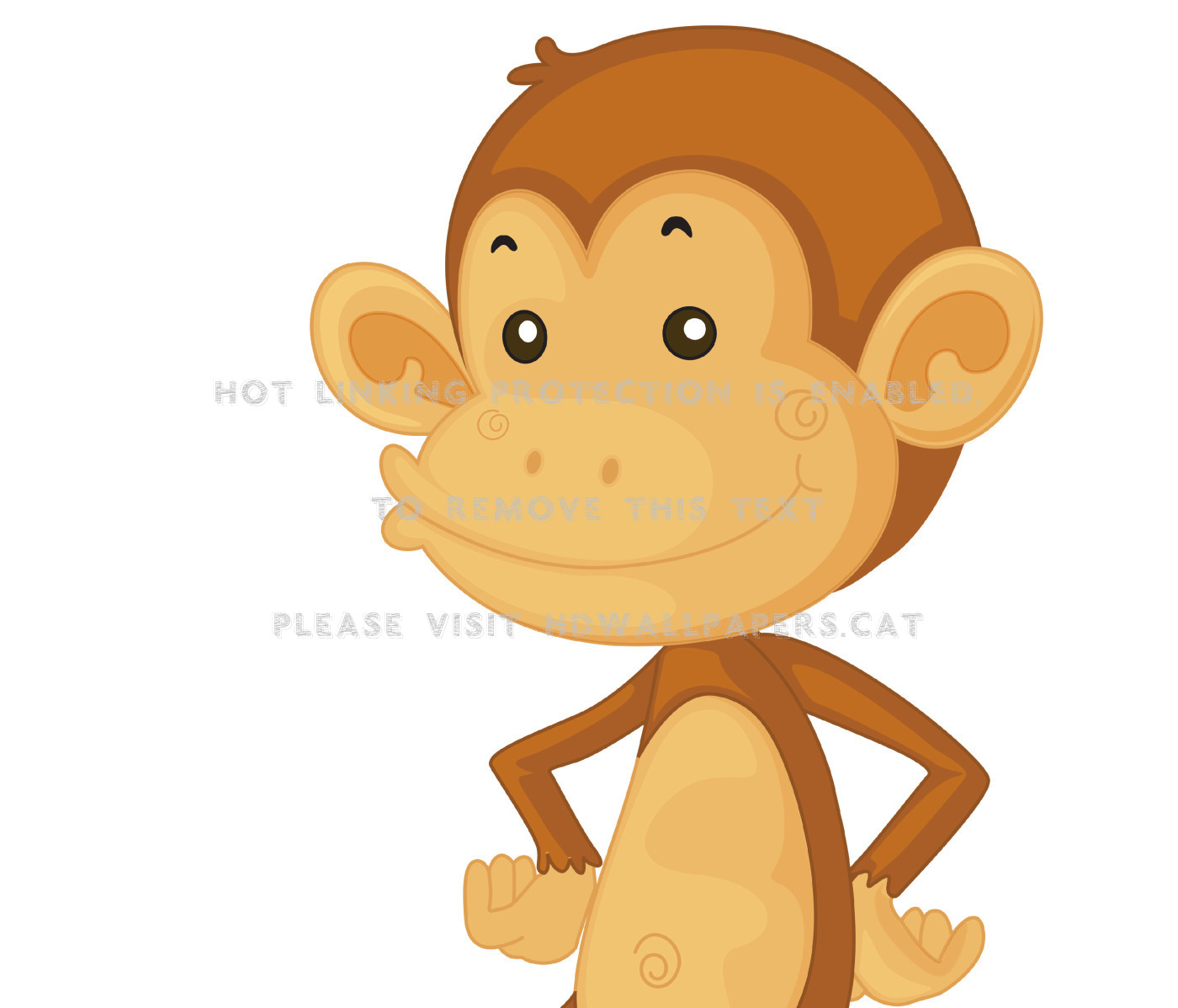 Cute Cartoon Monkey Wallpapers