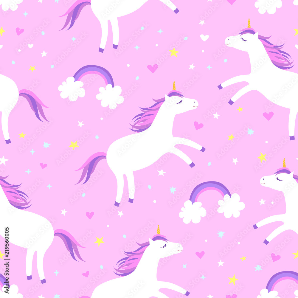 Cute Cartoon Unicorn Wallpapers