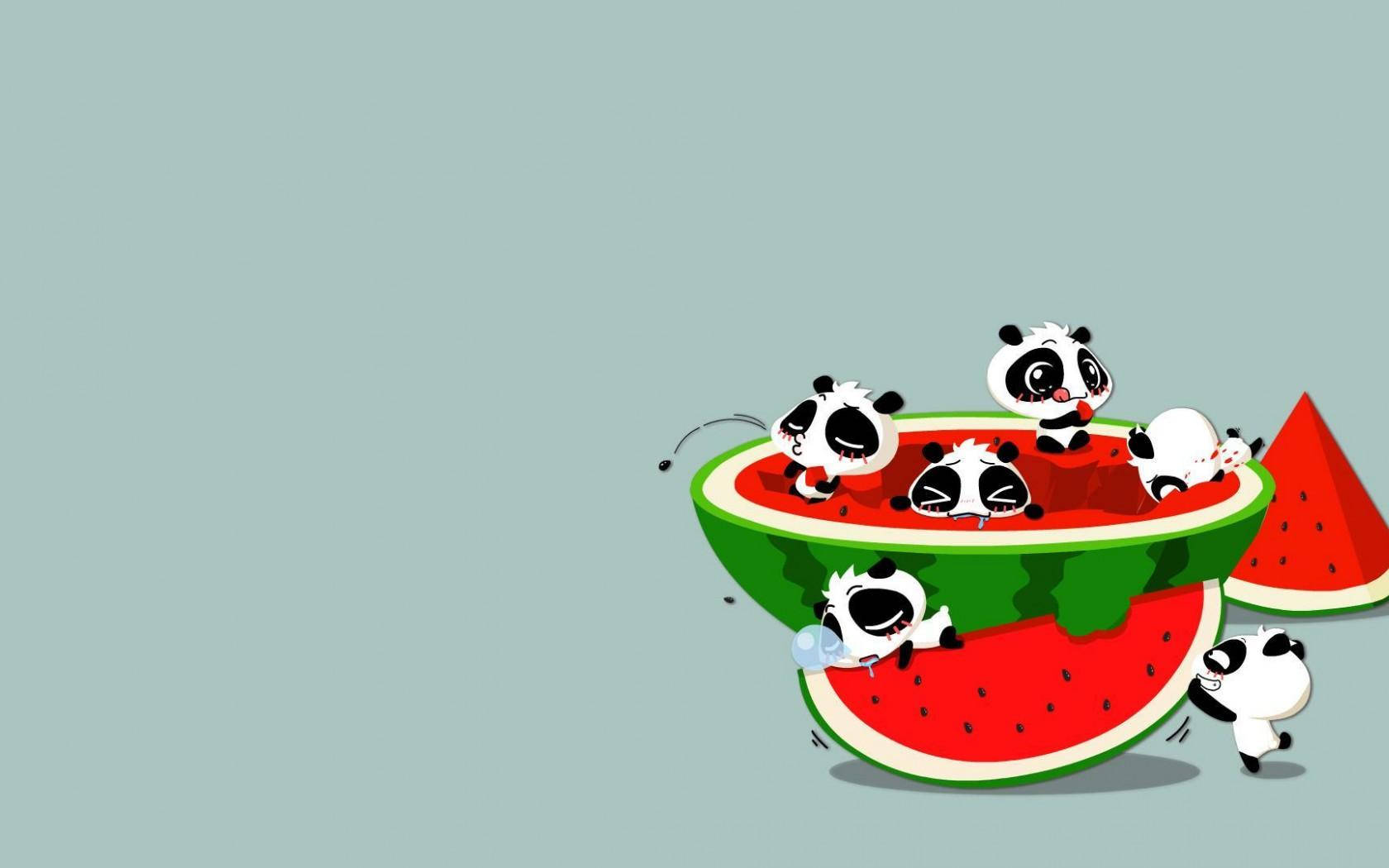 Cute Cartoon Watermelon Wallpapers