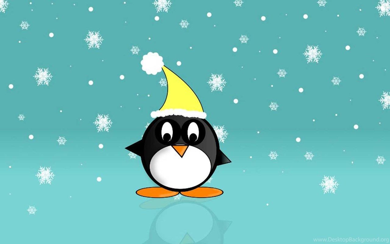 Cute Christmas Penguin Wallpapers