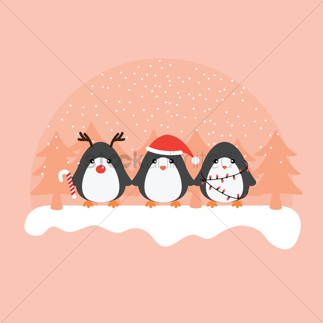 Cute Christmas Penguin Wallpapers Wallpapers