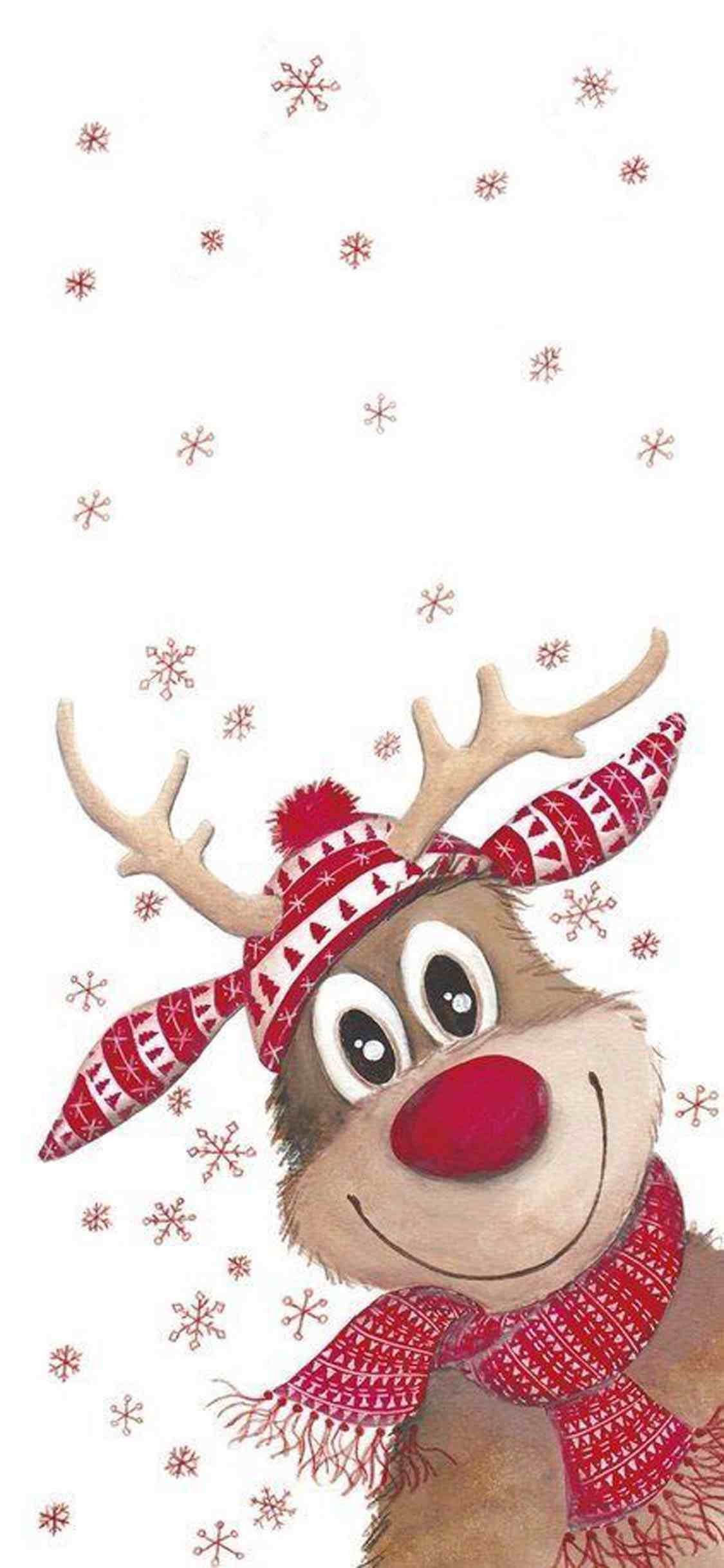 Cute Christmas Reindeer Wallpapers