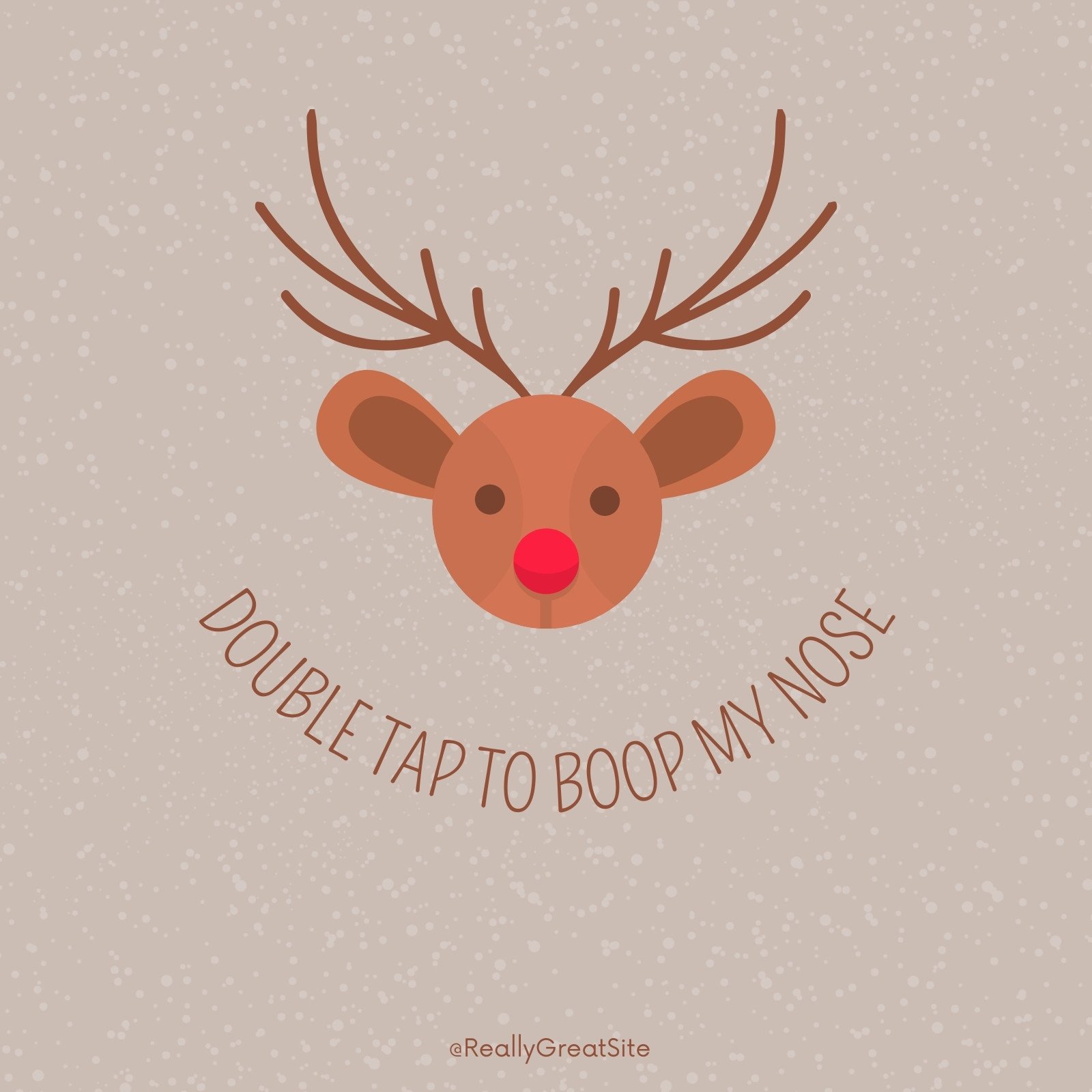 Cute Christmas Reindeer Wallpapers