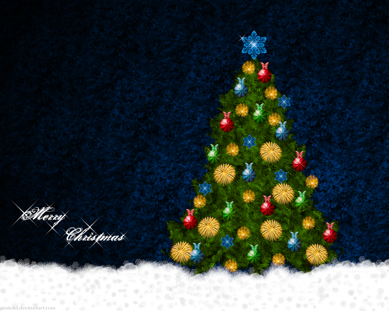 Cute Christmas Tree Wallpapers