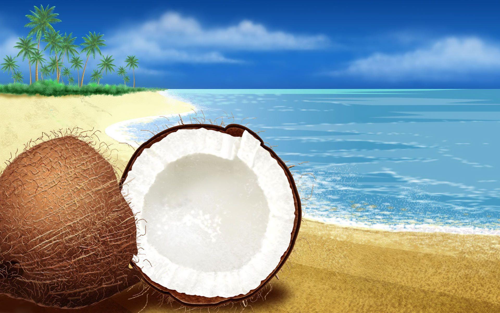 Cute Coconut Wallpapers