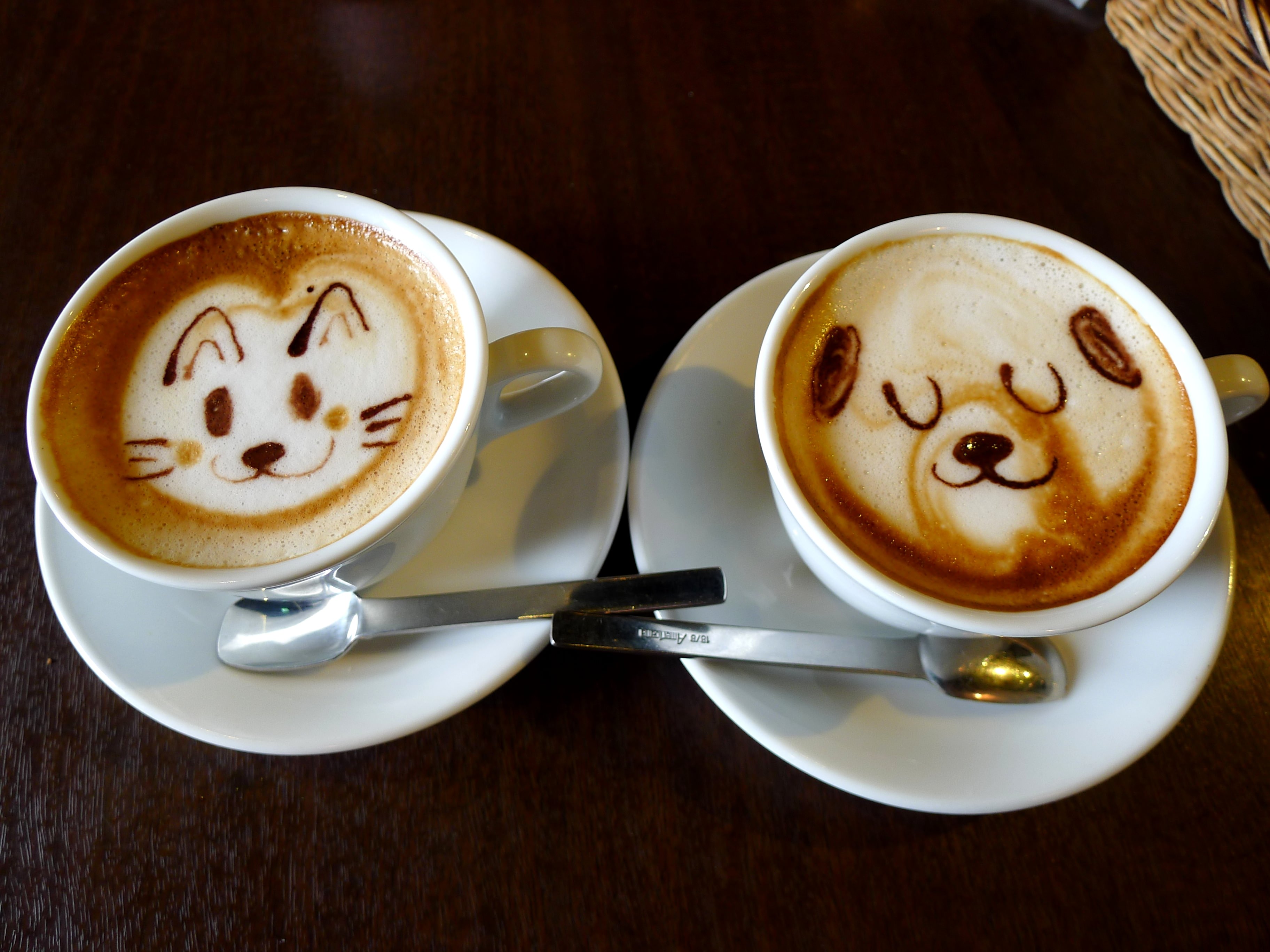 Cute Coffee Art Wallpapers