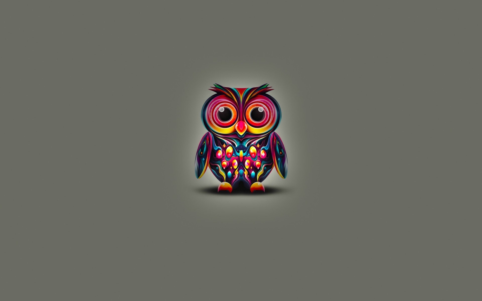 Cute Colorful Owl Wallpapers Wallpapers