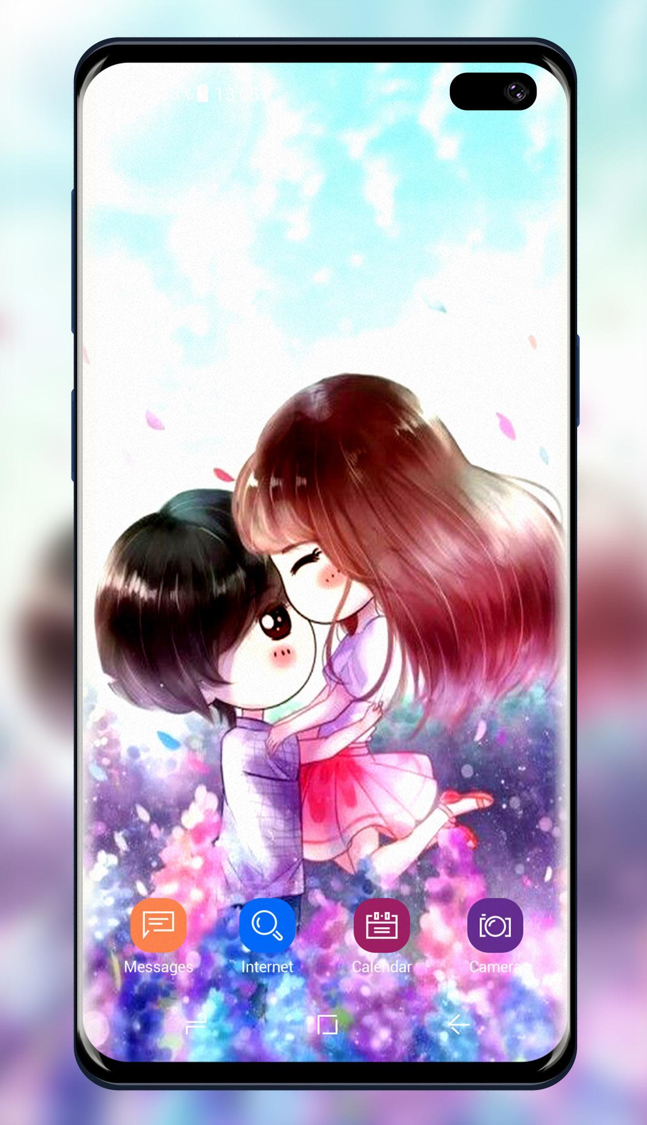 Cute Couple Cartoon Wallpapers Wallpapers