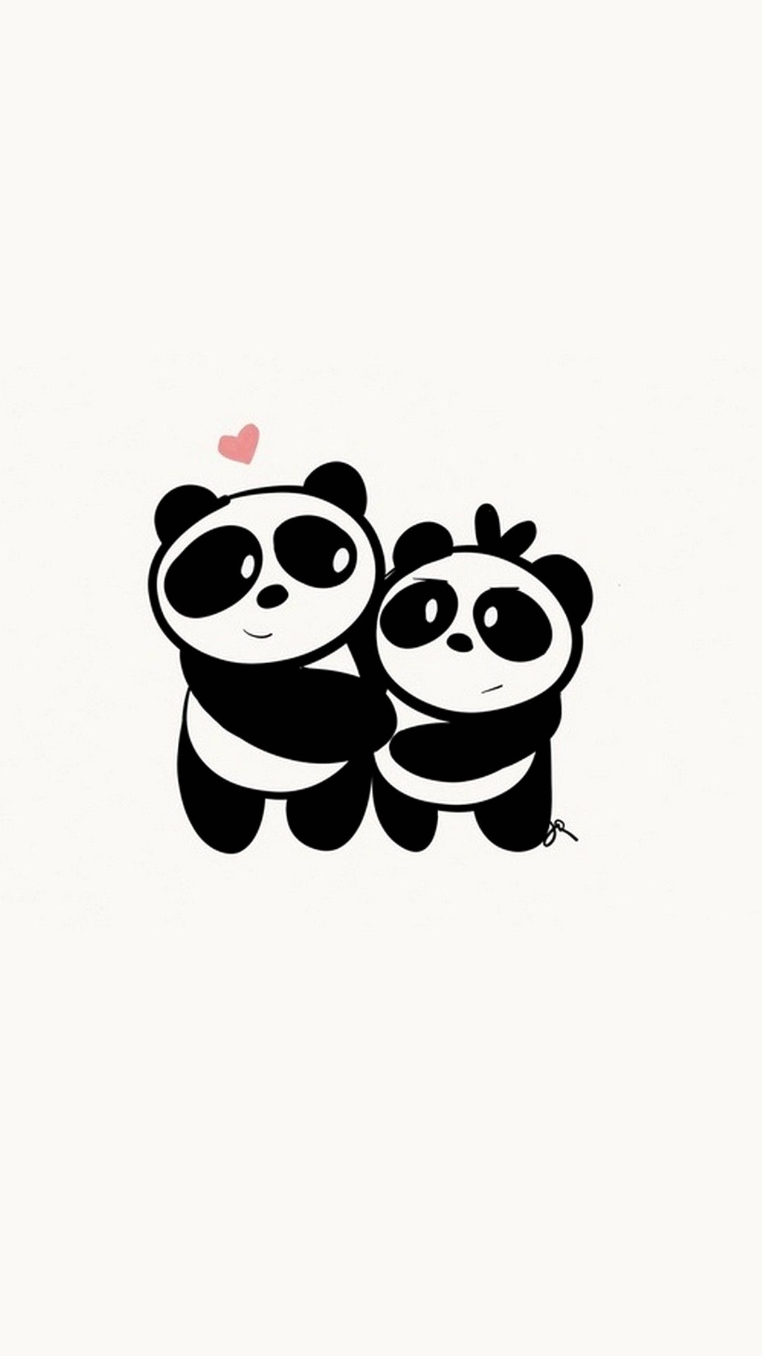 Cute Couple Drawing Wallpapers