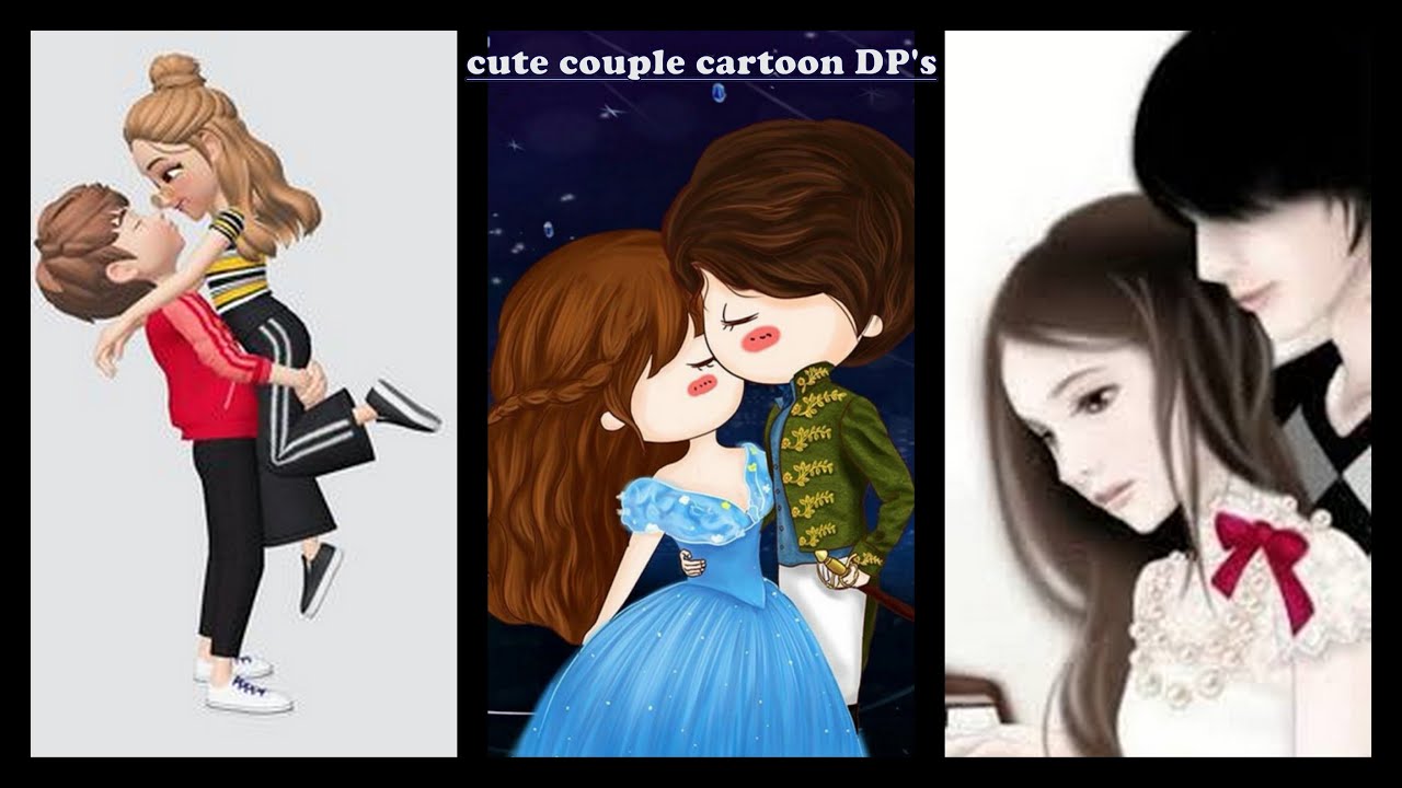 Cute Couple Goals Cartoon Wallpapers Wallpapers