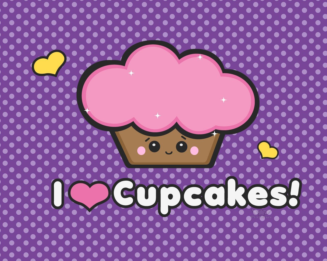 Cute Cupcake Wallpapers