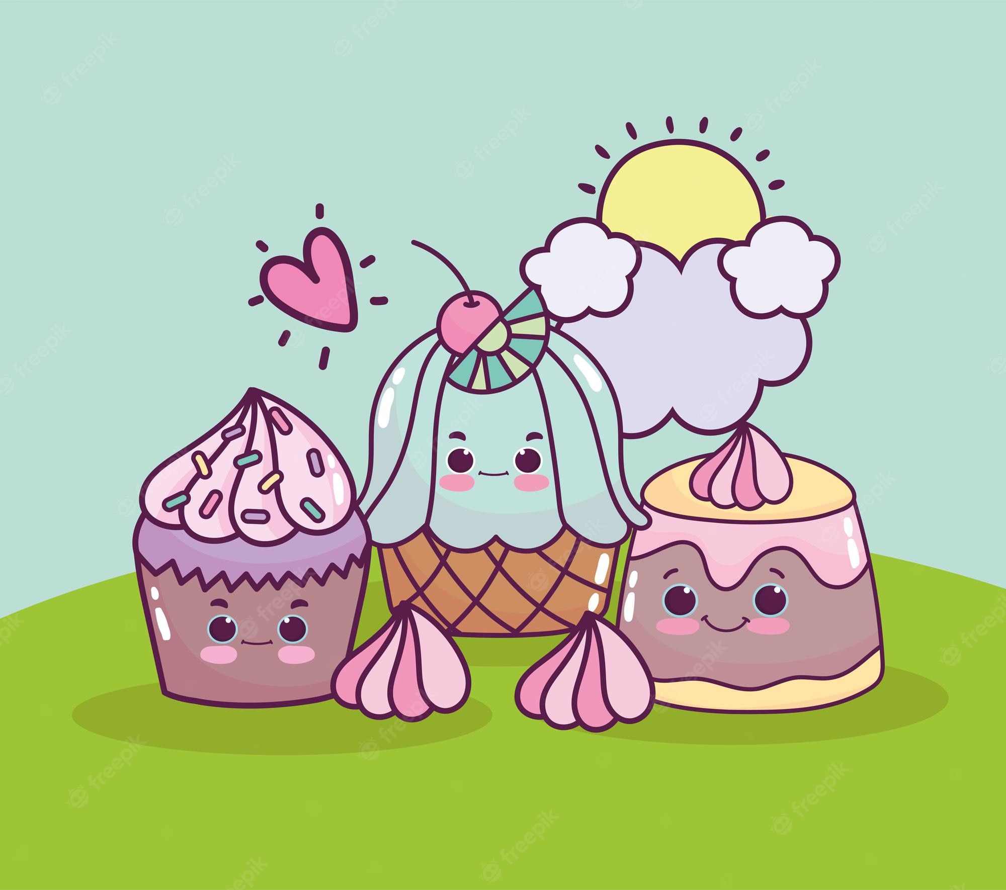 Cute Cupcakes Wallpapers