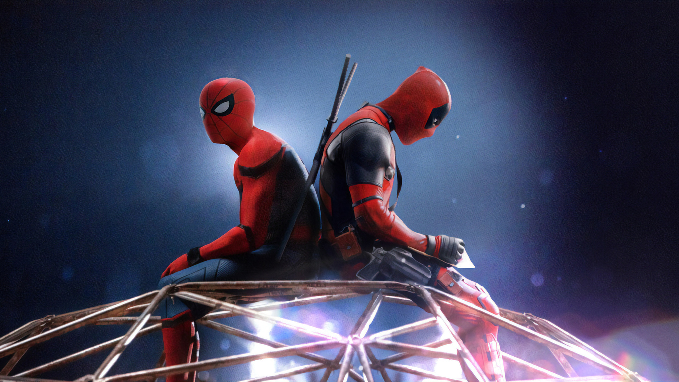 Cute Deadpool And Spider Man Wallpapers